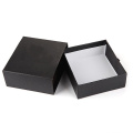 Embossing Rigid Cardboard Drawer Box with Ribbon for Perfume